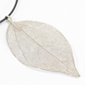 Halsband Necklace, Bravery Leaf - Silver